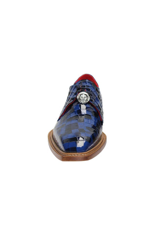 Emilio Franco Couture Santo Crocodile Embossed Calf-Skin Leather Derby (EFC1037)