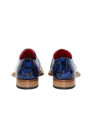 Emilio Franco Couture Santo Crocodile Embossed Calf-Skin Leather Derby (EFC1037)
