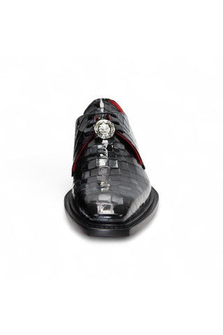 Emilio Franco Couture Santo Crocodile Embossed Calf-Skin Leather Derby (EFC1037)