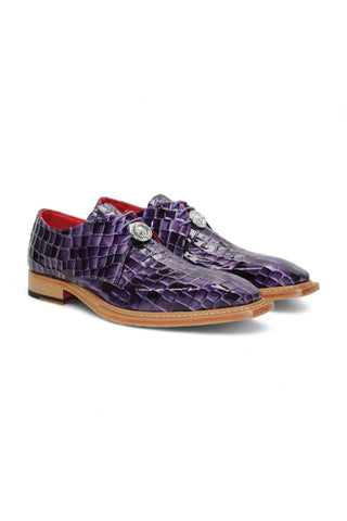 Emilio Franco Couture Santo Crocodile Embossed Calf-Skin Leather Derby (EFC1037)