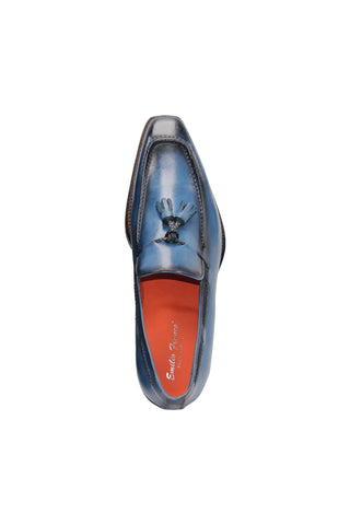 Emilio Franco Dino Calf-Skin Leather Tassels Loafer (EF1246)