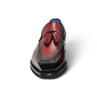 Emilio Franco Dino Men's Shoes Calf-Skin Leather Tassels Loafer (EF1246)-AmbrogioShoes