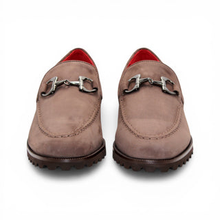 Emilio Franco EF363 Nubuck Horse-Bit Loafer