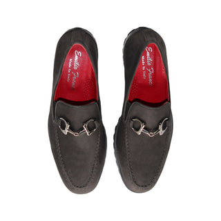 Emilio Franco EF363 Nubuck Horse-Bit Loafer