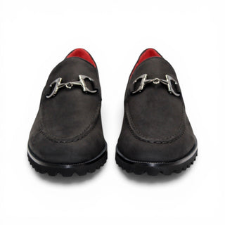 Emilio Franco EF363 Nubuck Horse-Bit Loafer