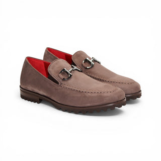 Emilio Franco EF363 Nubuck Horse-Bit Loafer