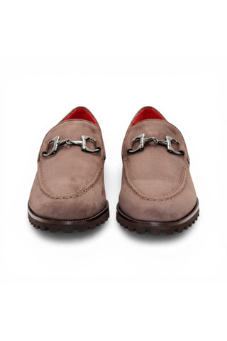Emilio Franco EF363 Nubuck Horse-Bit Loafer