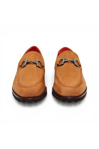 Emilio Franco EF363 Nubuck Horse-Bit Loafer