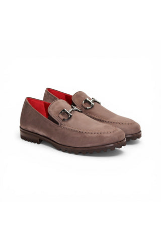Emilio Franco EF363 Nubuck Horse-Bit Loafer