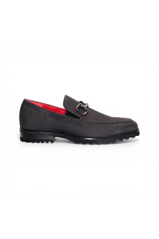 Emilio Franco EF363 Nubuck Horse-Bit Loafer