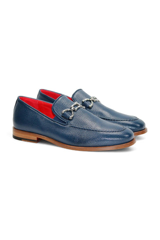 Emilio Franco Edgardo Deer Skin Horse-Bit Loafer (EF1247)