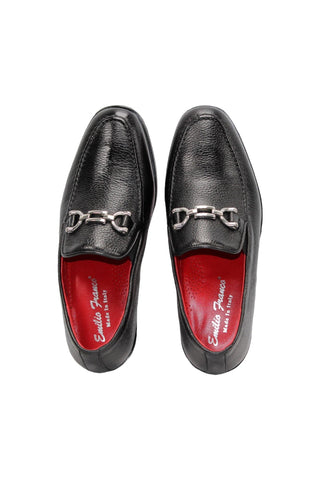 Emilio Franco Edgardo Deer Skin Horse-Bit Loafer (EF1247)