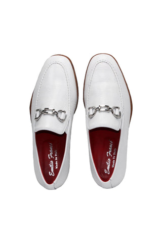 Emilio Franco Edgardo Deer Skin Horse-Bit Loafer (EF1247)