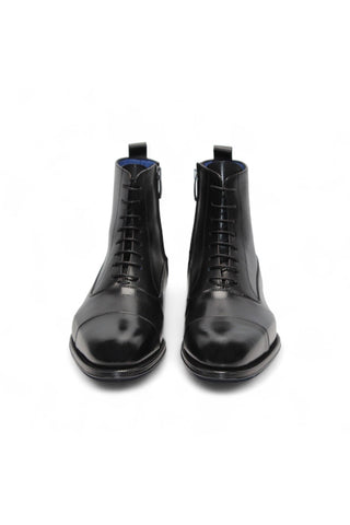 Emilio Franco Fausto Calf-Skin Leather Cap-Toe Boot (EF1008)-AmbrogioShoes