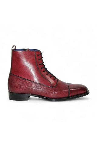 Emilio Franco Fausto Calf-Skin Leather Cap-Toe Boot (EF1008)-AmbrogioShoes