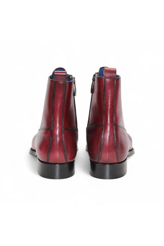 Emilio Franco Fausto Calf-Skin Leather Cap-Toe Boot (EF1008)-AmbrogioShoes