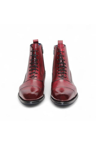 Emilio Franco Fausto Leather Cap-Toe Boot (EF1008)
