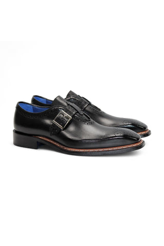 Emilio Franco Filippo Calf-Skin Leather Monk-Strap (EF1194)-AmbrogioShoes