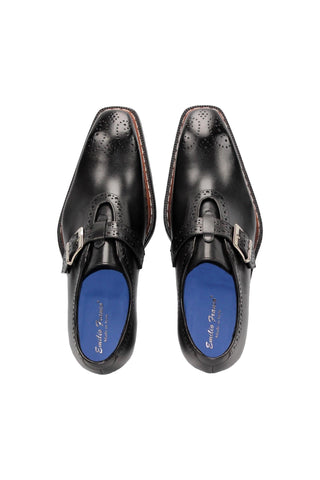 Emilio Franco Filippo Leather Monk-Strap (EF1194)