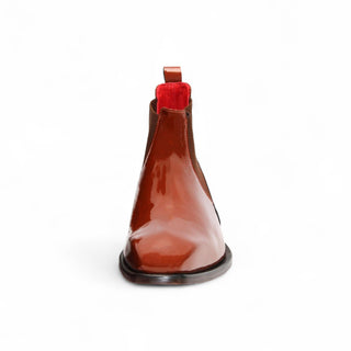 Emilio Franco Leonardo Calf-Skin Patent Leather Chelsea Boot (EF1066)-AmbrogioShoes