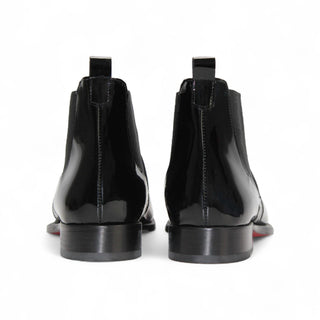 Emilio Franco Leonardo Calf-Skin Patent Leather Chelsea Boot (EF1066)-AmbrogioShoes