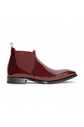 Emilio Franco Leonardo Calf-Skin Patent Leather Chelsea Boot (EF1066)-AmbrogioShoes