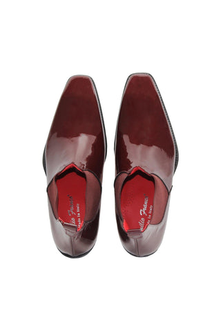 Emilio Franco Leonardo Calf-Skin Patent Leather Chelsea Boot (EF1066)-AmbrogioShoes