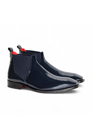 Emilio Franco Leonardo Patent Chelsea Boot