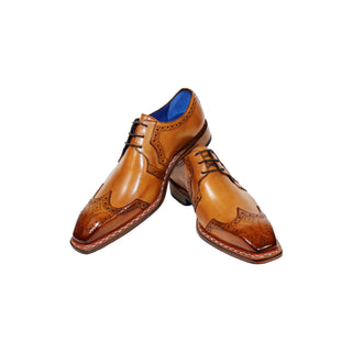 Emilio Franco Marco Men's Shoes Calf-Skin Leather Oxfords (EF1170)-AmbrogioShoes