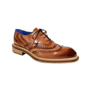 Emilio Franco Mattia Men's Shoes Calf-Skin Leather Oxfords (EF1173)-AmbrogioShoes