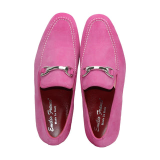 Emilio Franco Nino II Men's Shoes Suede Leather Horse-Bit Loafer (EF1086)-AmbrogioShoes