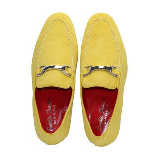 Emilio Franco Nino II Men's Shoes Suede Leather Horse-Bit Loafer (EF1086)-AmbrogioShoes