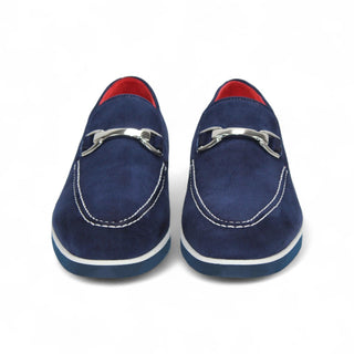 Emilio Franco Nino II Men's Shoes Suede Leather Horse-Bit Loafer (EF1086)-AmbrogioShoes