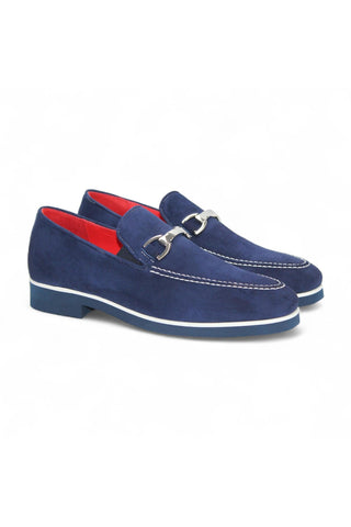 Emilio Franco Nino II Suede Horse-Bit Loafer (EF1086)-AmbrogioShoes