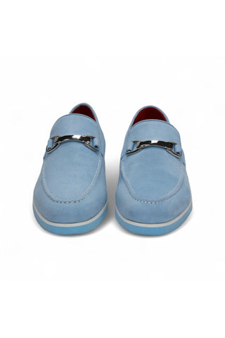 Emilio Franco Nino II Suede Horse-Bit Loafer (EF1086)