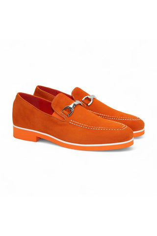 Emilio Franco Nino II Suede Horse-Bit Loafer (EF1086)