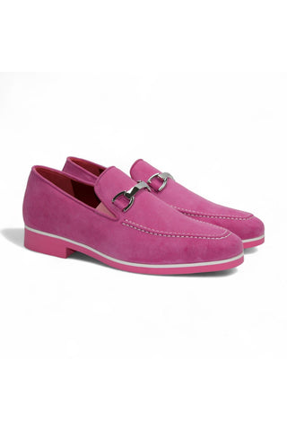 Emilio Franco Nino II Suede Horse-Bit Loafer (EF1086)