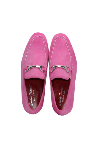 Emilio Franco Nino II Suede Horse-Bit Loafer (EF1086)