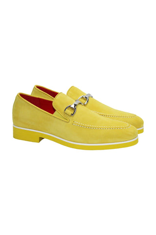 Emilio Franco Nino II Suede Horse-Bit Loafer (EF1086)