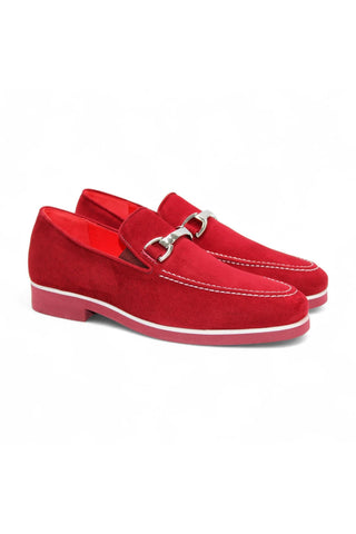 Emilio Franco Nino II Suede Horse-Bit Loafer (EF1086)