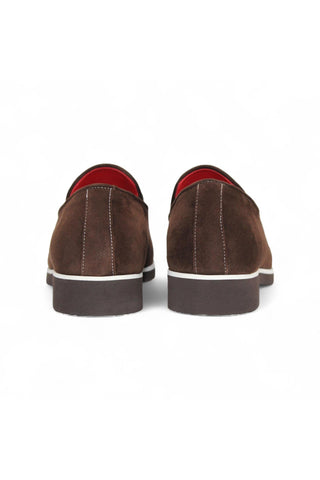 Emilio Franco Nino II Suede Horse-Bit Loafer (EF1086)