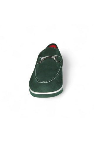 Emilio Franco Nino II Suede Horse-Bit Loafer (EF1086)