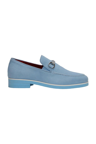 Emilio Franco Nino II Suede Horse-Bit Loafer (EF1086)