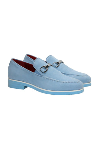 Emilio Franco Nino II Suede Horse-Bit Loafer (EF1086)
