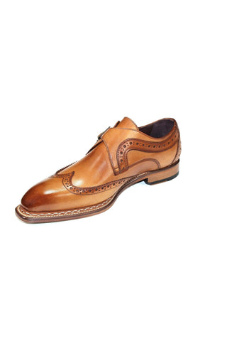 Emilio Franco Riccardo Calf Skin Leather Monkstraps Loafers (EF1227)-AmbrogioShoes