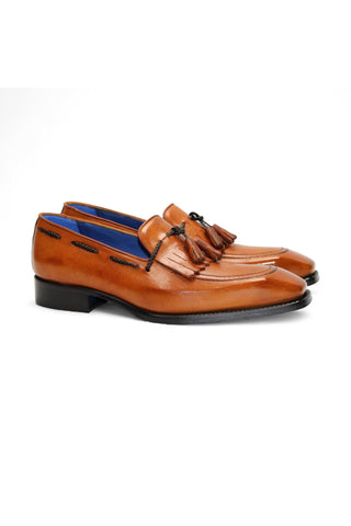 Emilio Franco Tommaso Men’s Shoes Calf-Skin Leather Tassel Loafer (EF1272)-AmbrogioShoes