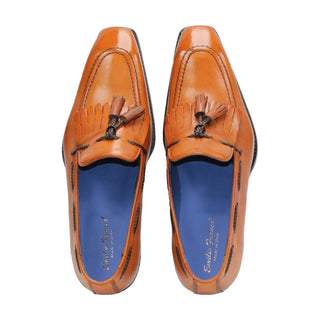 Emilio Franco Tommaso Men’s Shoes Calf-Skin Leather Tassel Loafer (EF1272)-AmbrogioShoes