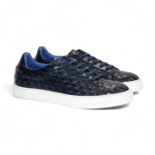 Emilio Franco Tropea Woven Leather Sneaker (EF1276)