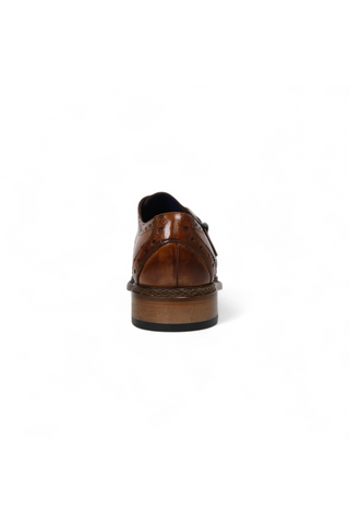 Emilio Franco Vincenzo Leather Single Monk-Strap