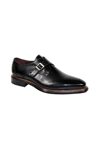 Emilio Franco Vincenzo Leather Single Monk-Strap